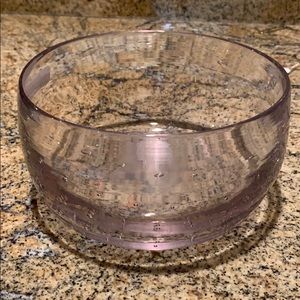 Beautiful glass bowl